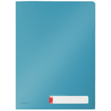 Třídící desky Leitz Cosy A4, neprůhledný PP, 3 ks, klidná modrá