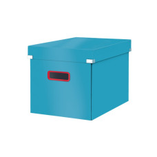 Čtvercová krabice Leitz Click&Store COSY, velikost L (A4), klidná modrá