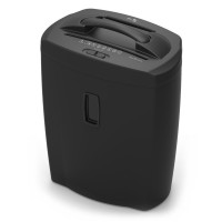 AT skartovač AT-10C/ řez 5x18 mm/ pracovní šíře 223 mm/ kapacita 10 listů/ objem koše 21 l/ stupeň utajení P4/ černý