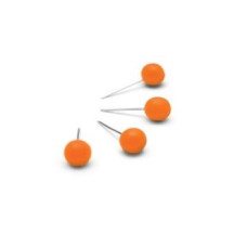 Připínáčky Nobo, oranžové (100)