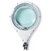 NEDIS zvětšovací stolní LED lampa/ čočka 3 dioptrie/ spotřeba 10 W/ teplota 6500 K/ světelný tok 660 lm/ bílá