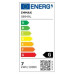 IMMAX LED stolní lampička Leather/ 6,5W/ 300lm/ 5V/1A/ 3 barvy světla/ flexibilní rameno/ možnost vypnutí LCD/ USB/ bílá
