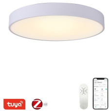 IMMAX NEO RONDATE SLIM SMART stropní svítidlo 80 x 7cm 65W bílé Zigbee 3.0, TUYA