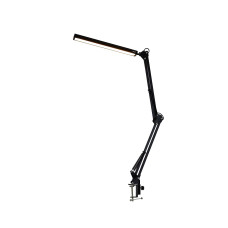 Platinet stolní LED lampa Flexy 10W stmívatelná s klipem, 1 rameno, černá