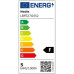 NEDIS LED žárovka E27/ G45/ 4,5 W/ 220 V/ 470 lm/ 2700 K/ stmívatelná/ teplá bílá/ retro styl