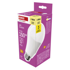 EMOS LED CLS A80 20W(150W) 2452lm E27 WW