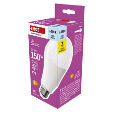 EMOS LED CLS A80 20W(150W) 2452lm E27 CW
