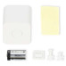 NEDIS chytrý prstový robot/ CR2/ 1000 mAh/ Bluetooth/ tři druhy prstů/ bílý