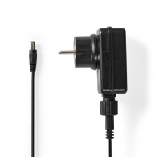 Nedis WCPA122BK - Univerzální napájecí AC adaptér| 24 W | 12 V DC | 1.80 m | 2.0 A | 1 plug(s) | Černá