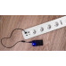 iGET HOME Power 4 USB  - WiFi chytrá prodlužka 4x 230V + 4x USB, samostatná, měření spotřeby, 3680W