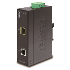 Planet IGT-805AT konvertor 1x 100/1000Base-T,1x SFP 100/1000-X, ESD+EFT, IP30, -40 až 75°C