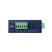 Planet IGTP-802T konvertor RJ45/SC, 1Gbps, PoE injektor 802.3at, -40 až 75 st.C, IP30, ESD 12-48 V DC