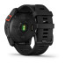 Garmin fenix 7X Solar,Gray/ Black Silicone Band, EU