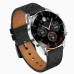 Garett Smartwatch V10 Silver-black leather