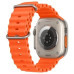 Apple Watch Ultra 2/49mm/Titan/Sport Band/Orange Ocean