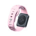 3mk Silicone Watch Strap pro Apple 38/40/41 mm Powder Pink