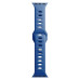 3mk Silicone Watch Strap pro Apple 42/44/45/49 mm Blue