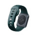 3mk Silicone Watch Strap pro Apple 42/44/45/49 mm Evergreen