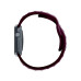 3mk Silicone Watch Strap pro Apple 42/44/45/49 mm Mulberry