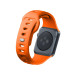 3mk Silicone Watch Strap pro Apple 42/44/45/49 mm Orange