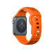 3mk Silicone Watch Strap pro Apple 42/44/45/49 mm Orange