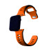 3mk Silicone Watch Strap pro Apple 42/44/45/49 mm Orange