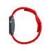 3mk Silicone Watch Strap pro Apple 42/44/45/49 mm Red