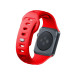 3mk Silicone Watch Strap pro Apple 42/44/45/49 mm Red