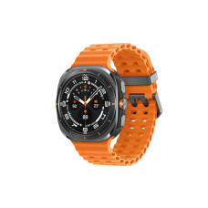 Samsung Galaxy Watch Ultra/47mm/Titanium Gray/Sport Band/Orange