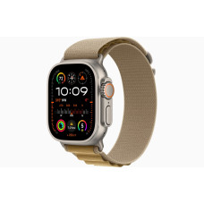 Apple Watch Ultra 2/49mm/Natural/Sport Band/Tan Alpine/Small