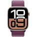 Apple Watch S10 Cell/42mm/Rose Gold/Sport Band/Plum