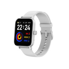 CARNEO Versa HR+/Silver/Sport Band/White