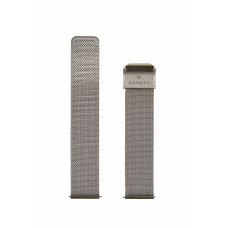 Garett řemínek 18 mm, stříbrný kovový