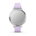 Garmin Lily 2 Active Silver Purple Jasmine silicon band, EU
