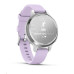 Garmin Lily 2 Active Silver Purple Jasmine silicon band, EU