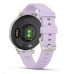 Garmin Lily 2 Active Silver Purple Jasmine silicon band, EU