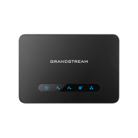 Grandstream HT812 (ATA), 2x FXS, 2 SIP účty, 1x Gbit LAN, NAT router, 3-cestná konf., auto-provisi.