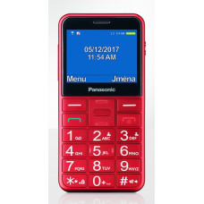 Panasonic KX-TU155EXRN mobilní telefon pro seniory -barevný displej 2,3