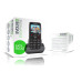 EVOLVEO EasyPhone, mobilní telefon pro seniory s nabíjecím stojánkem, černá