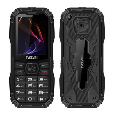 EVOLVEO MaxPhone A1, tlačítkový Dual SIM telefon, černý