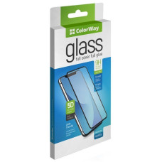 COLORWAY ochranné sklo Glass 9H FC glue / Apple iPhone 12 black