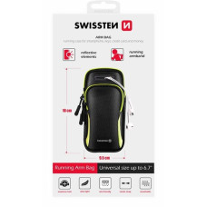 SWISSTEN POUZDRO ARMBAG CASE ČERNÉ