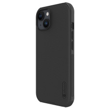 Nillkin Super Frosted PRO Zadní Kryt pro Apple iPhone 15 Black (Without Logo Cutout)