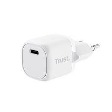 TRUST nabíječka 20W Maxo, USB-C, Nabíječka do zdi, bílá