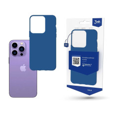 3mk ochranný kryt Matt Case pro Apple iPhone 14 Pro Max, blueberry/modrá