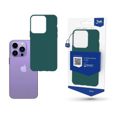 3mk ochranný kryt Matt Case pro Apple iPhone 14 Pro Max, lovage/tmavě zelená