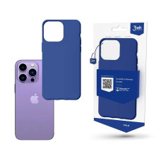 3mk ochranný kryt Matt Case pro Apple iPhone 14 Pro, blueberry/modrá