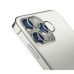 3mk tvrzené sklo Lens Pro ochrana kamery pro Apple iPhone 14 Pro / iPhone 14 Pro Max, stříbrná