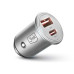 3mk adaptér CL Hyper Car 45W, 1x USB + 1x USB-C (PD)