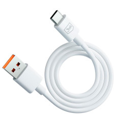 3mk datový kabel Hyper Cable USB/USB-C (PD), 60W, 5A, 1,2m, bílá